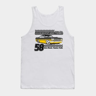 Old Is Gold On Four Wheels Tank Top
